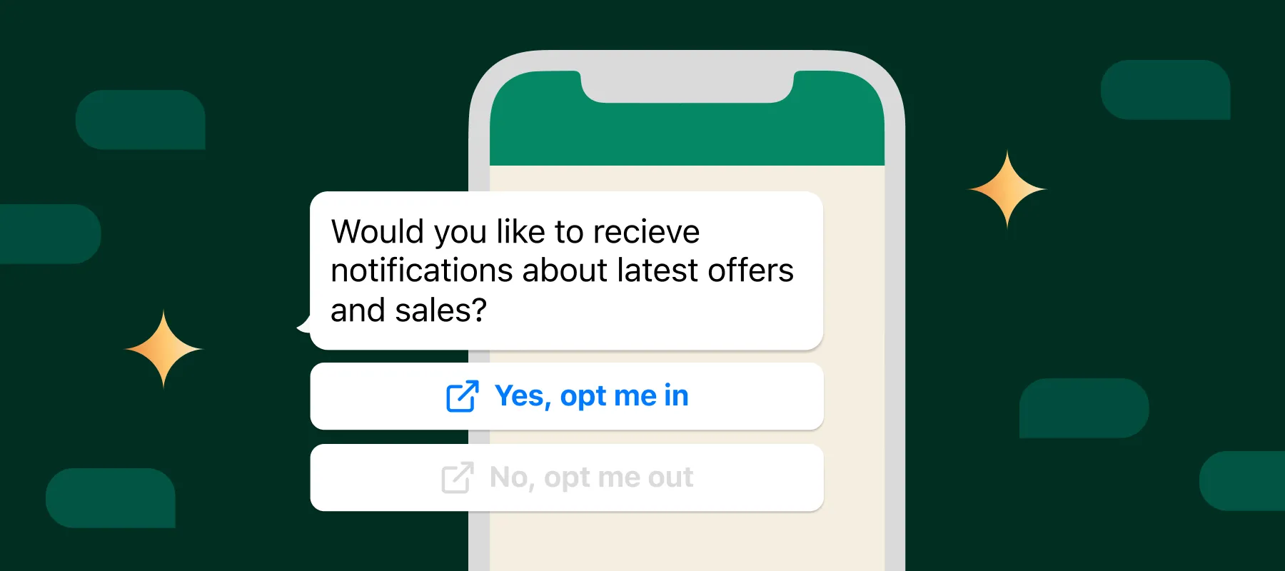 Opt-in, opt-out e botão SAIR no WhatsApp